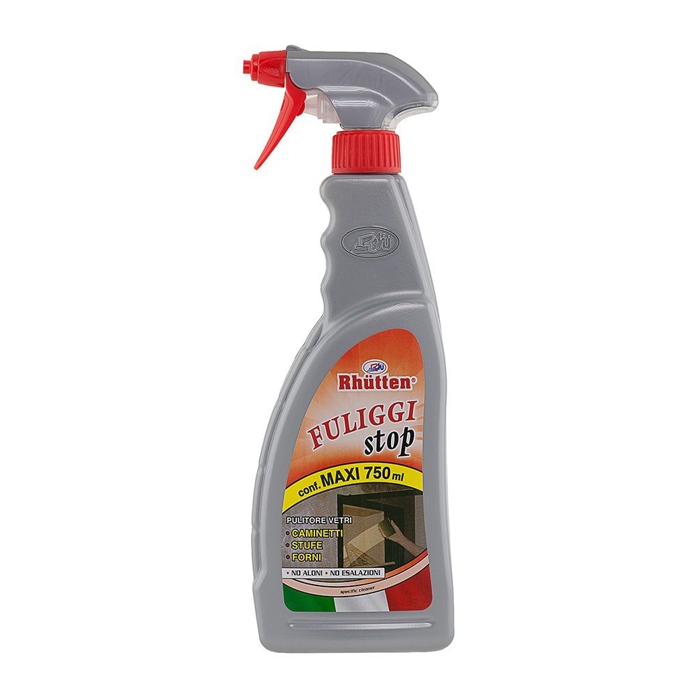 Fuliggi stop spray glass cleaner 750 ML fireplaces - stoves and ovens Rhutten